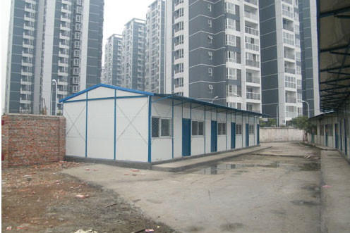 雙坡活動(dòng)房